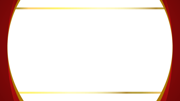 Elegant Red and Gold Curved Frame Background png