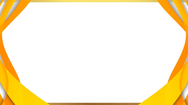 Dynamic Gold and Orange Abstract Frame Background png