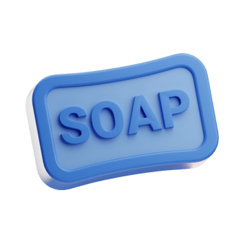 3D Soap Bar Illustration png