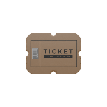 3d Rendered of a Ticket Illustration or Icon png