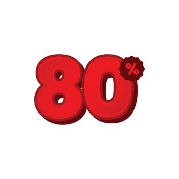 80 Percent Discount Indonesian Independence Day Stickers Super Sale vector