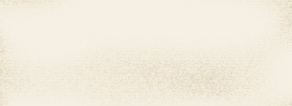 Light beige craft paper texture. Natural cream grunge grain background. Vintage ecru wallpaper with dots, speckles, specks, flecks and particles. Eggshell halftone canvas backdrop vector