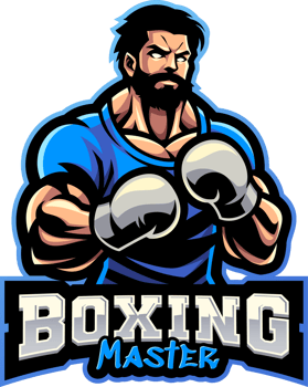 Boxing master mascot design png