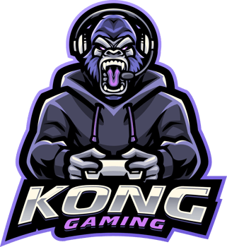 Kong gaming mascot logo png