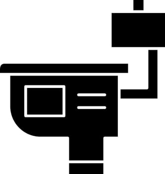 Toilet Glyph Icon vector