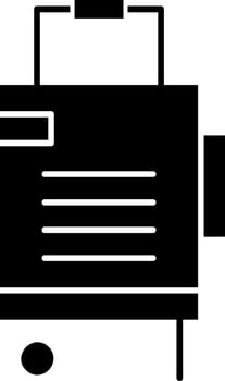 Luggage Glyph Icon vector