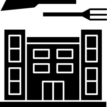 Restaurant Glyph Icons vector