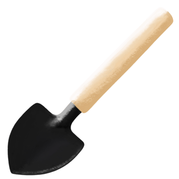 shovel farming tool png