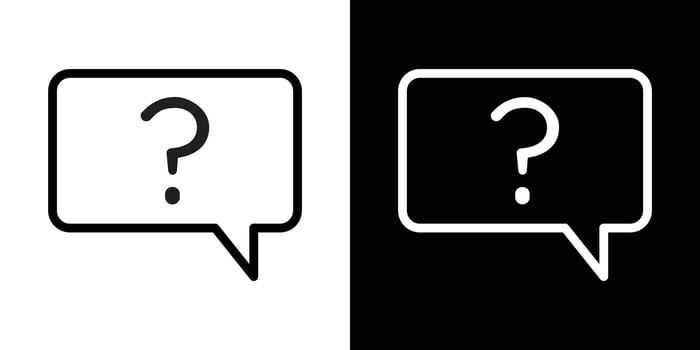 Help icons set in stroke line style vector
