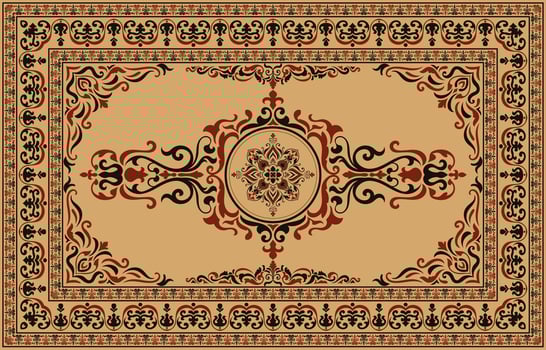 Easy to change color carpet for printing, wallpaper, wrap vector
