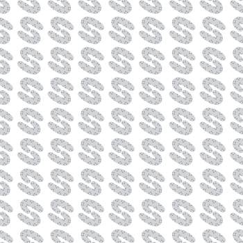 Christmas pattern with gray winter decor elements. png