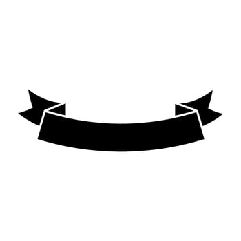 Ribbon icon. Simple illustration of ribbon icon for web and app. vector