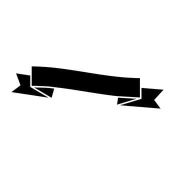 ribbon frame isolated icon illustration design, illustration graphic vector