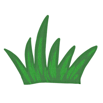 Green watercolor grass png