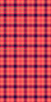 Valentines day tartan check plaid, effect pattern texture. Quality seamless background textile fabric in red and dark colors. vector
