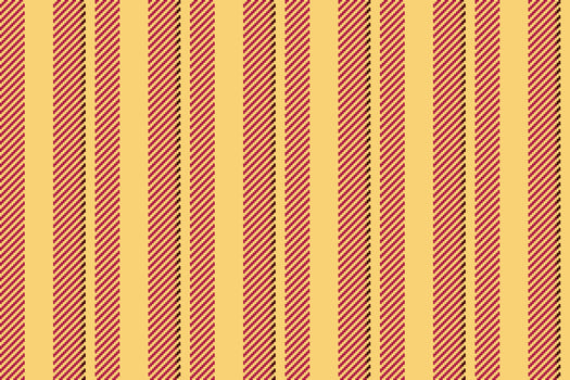 Nomposition stripe texture seamless, fall textile vertical. Dix lines fabric pattern background in amber and red colors. vector