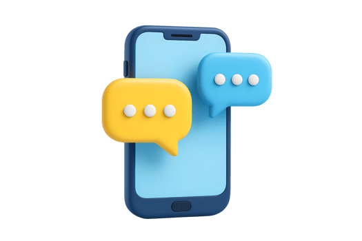 Mobile messenger app for android png