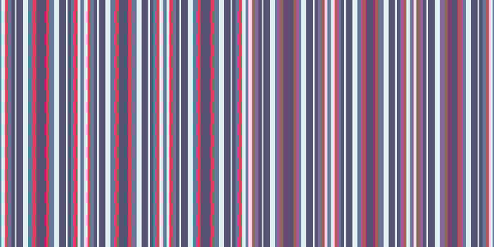 Elegant vertical stripes in muted blues, reds, and purples create a sophisticated, versatile pattern ideal for website backgrounds, textiles, or stationery. vector