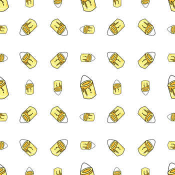 seamless pattern with yellow paint png