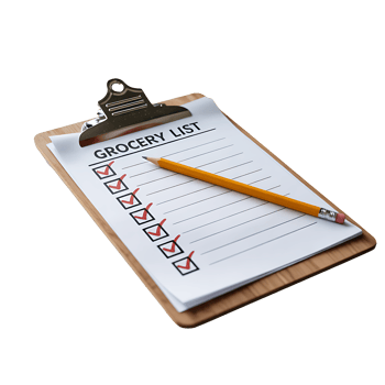 Clipboard With Checklist And Red Checkmarks png