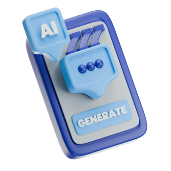 Smartphone AI Assistant 3D Illustration png