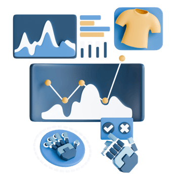 product research 3D Illustration png
