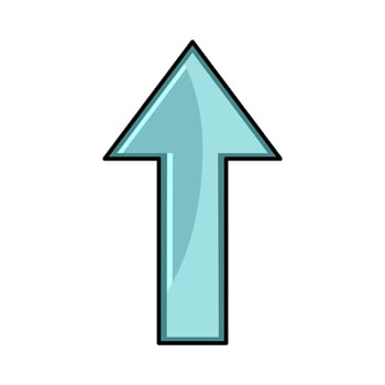 Up Arrow illustration vector