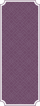 Korean Traditional Vertical Plaque Frame png