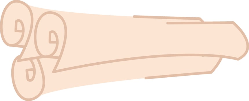 Papyrus Rolls Cartoon vector