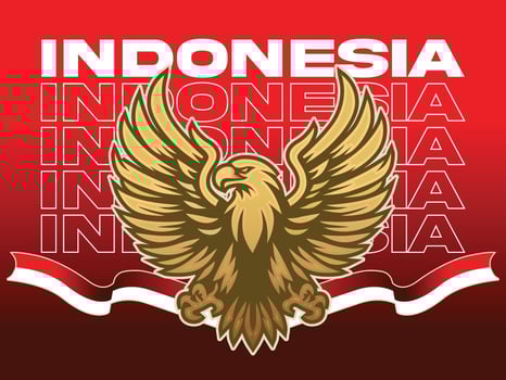 Indonesian Independence Day, Indonesian national symbol, Indonesian Independence Day vector
