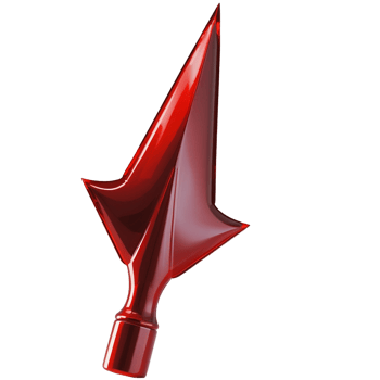 Red and white arrows png