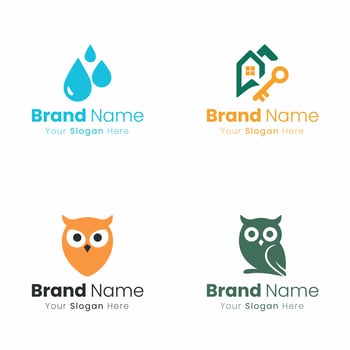Innovative Logo Design Solutions for Professional Brand Identity Creation and Visual Branding vector