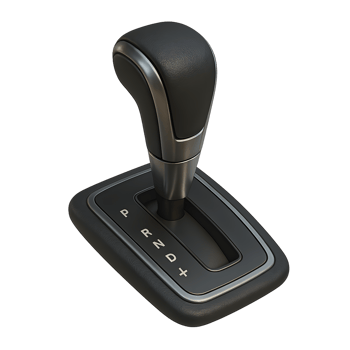Car gear shift lever for automatic transmission png