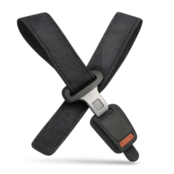 Car seat belt with key fob png