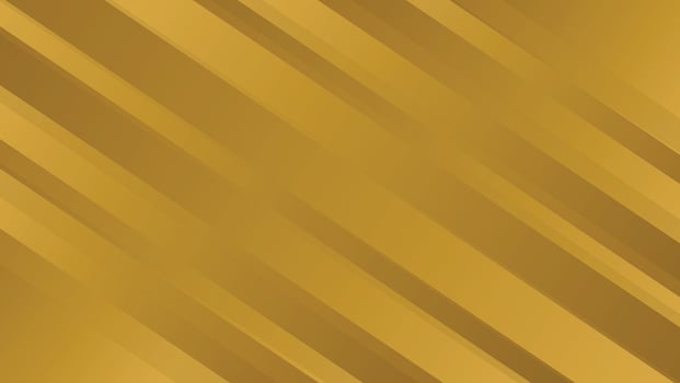 abstract gold background with festive diagonal lines decoration vector