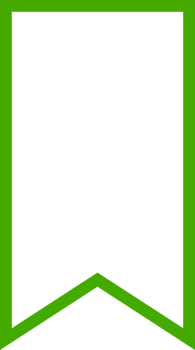 Green line ribbon label tag frame png