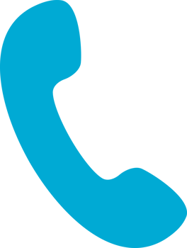 Blue answer the phone png
