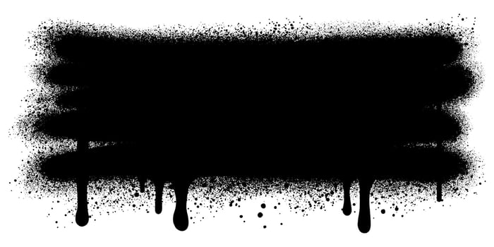Black ink style splash, blobs and stains brushes and textures. Grunge dirty shapes and silhouettes for your design. vector