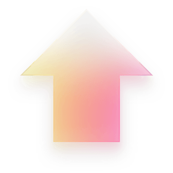 Arrow Glass Effect Arrow Rainbow Arrow Gradient Up Arrow Shape Tag Sale Label Badge Transparent png
