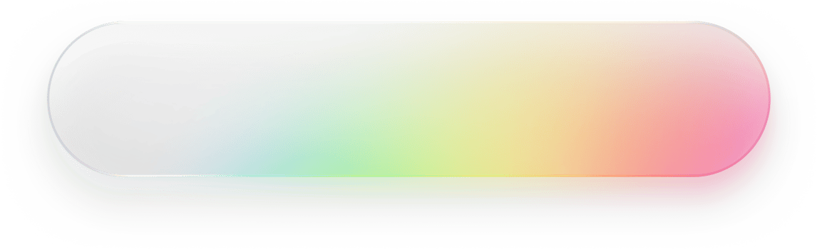 Button Glass Effect Button Rainbow Button Gradient Rounded Rectangle Banner Button Website Transparent Banner CTA png