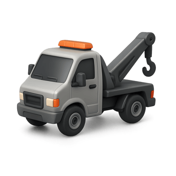 Toy Tow Truck Model png