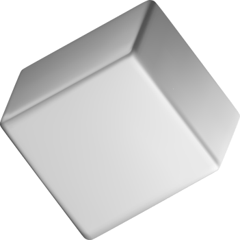 Abstract 3D Geometric Cube Design Concept png