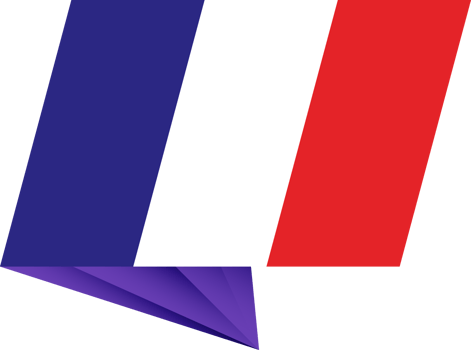 France pin flag png