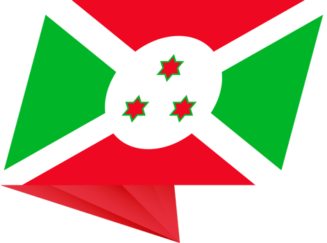 Burundi pin flag png