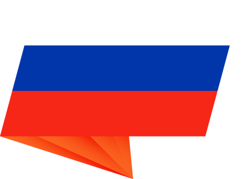 Russia pin flag png