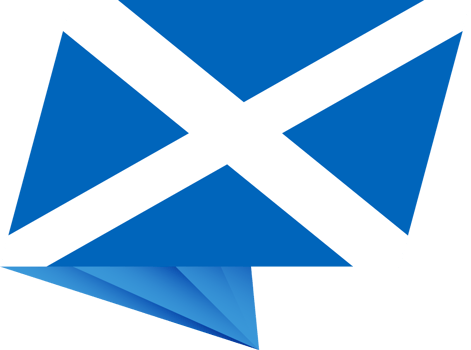 Scotland pin flag png