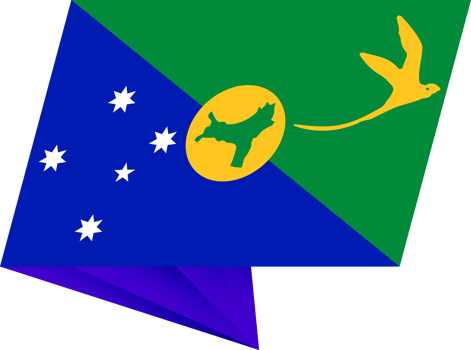 Christmas Island pin flag png