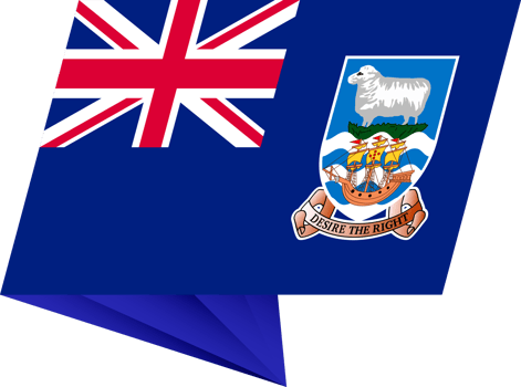 Falkland Islands pin flag png