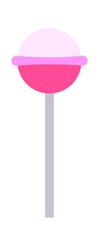Lollipop flat icon Vending products Buying sweets vector