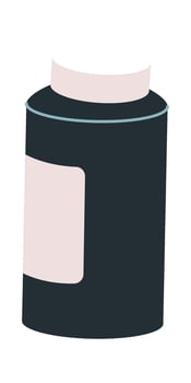 Pills flat icon Medicines for treatment patients at hospital vector